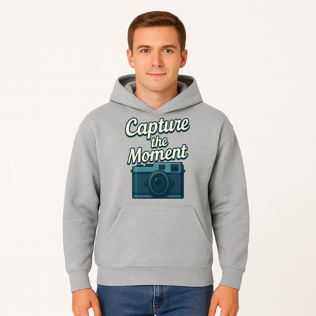 Capture the Moment Photography Print | Vintage Camera Wall Art | Home Decor for Photographers | Inspirational Quote Poster - Hoodie 1758334995543.jpg