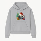 Christmas Camera Art Print with Tree, Gingerbread, and Gifts - Holiday Photography Decor for Home or Office - Hoodie 1758334999084.jpg