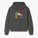 Christmas Camera Art Print with Tree, Gingerbread, and Gifts - Holiday Photography Decor for Home or Office - Hoodie 1758334999350.jpg