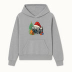 Christmas Camera Art Print with Tree, Gingerbread, and Gifts - Holiday Photography Decor for Home or Office - Hoodie 1758334999676.jpg
