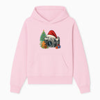 Christmas Camera Art Print with Tree, Gingerbread, and Gifts - Holiday Photography Decor for Home or Office - Hoodie 1758334999961.jpg