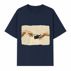 Artistic Print of Hands Reaching for Camera - Modern Interpretation of Creation - Perfect Wall Art for Photographers - T-shirt 1758335005580.jpg