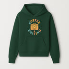 Coffee & Editing Graphic Tee - Fun Photography Lover Shirt, Cute Gift for Creatives, Smiley Camera Design, Casual Wear - Hoodie 1758335005598.jpg