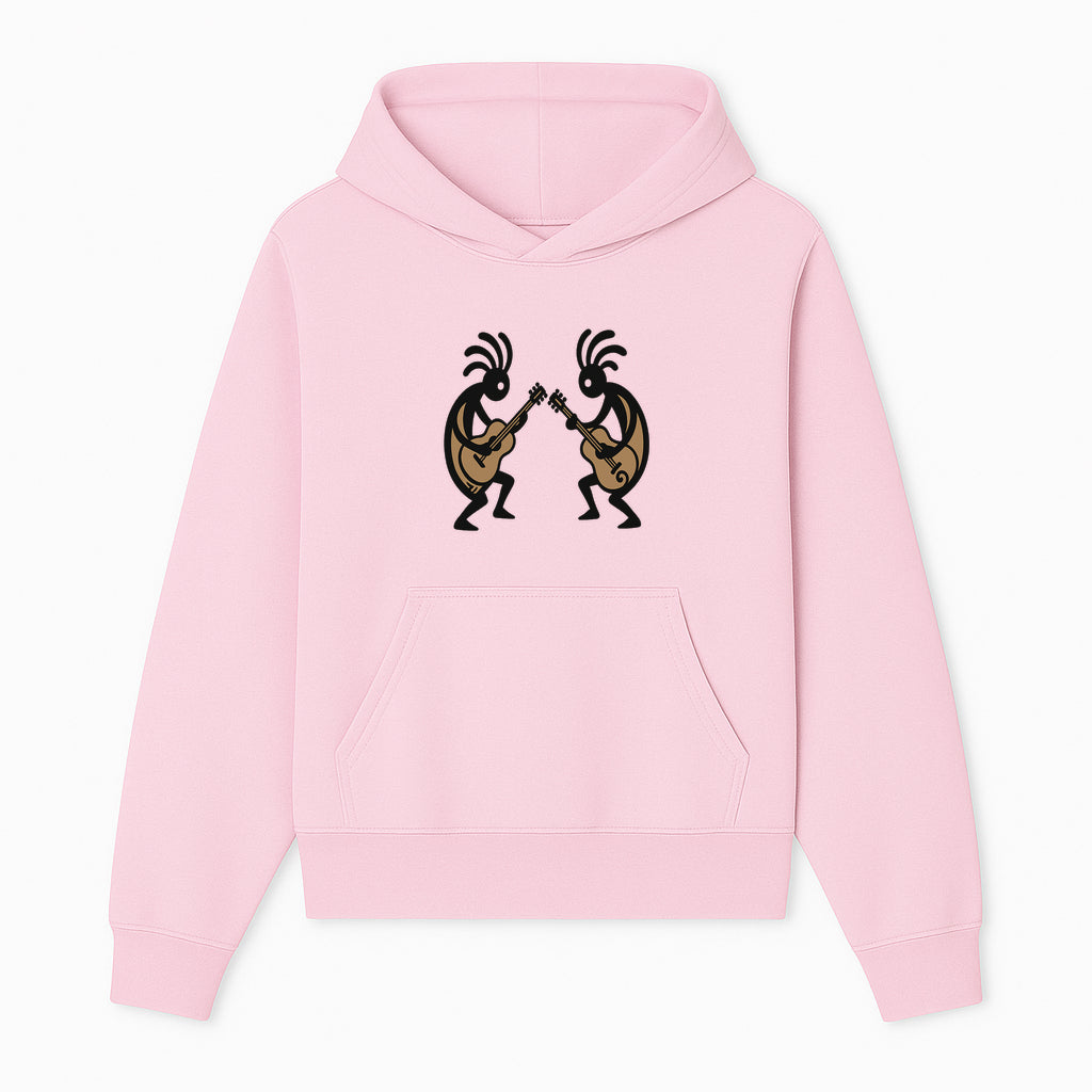 Artistic Guitarists Wall Decor - Modern Minimalist Design for Musicians, Home and Studio Decoration - Hoodie 1758338702291.jpg