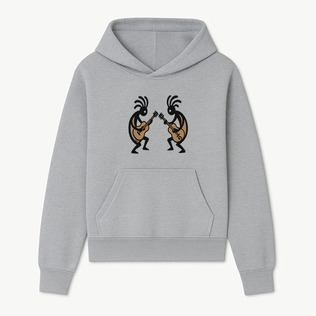 Artistic Guitarists Wall Decor - Modern Minimalist Design for Musicians, Home and Studio Decoration - Hoodie 1758338702918.jpg