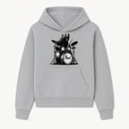 Bear Drummer Graphic T-Shirt | Rock Music Apparel | Pearl Drums Design | Cool Animal Illustration for Musicians & Fans - Hoodie 1758338702922.jpg