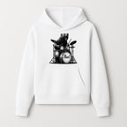 Bear Drummer Graphic T-Shirt | Rock Music Apparel | Pearl Drums Design | Cool Animal Illustration for Musicians & Fans - Hoodie 1758338704663.jpg