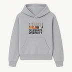 Celebrate Diversity Guitar Wall Art Colorful Acoustic & Electric Guitar Display for Music Lovers - Hoodie 1758338707078.jpg