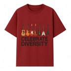 Celebrate Diversity Guitar Wall Art Colorful Acoustic & Electric Guitar Display for Music Lovers - T-shirt 1758338711418.jpg
