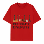 Celebrate Diversity Guitar Wall Art Colorful Acoustic & Electric Guitar Display for Music Lovers - T-shirt 1758338711809.jpg