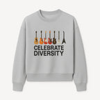 Celebrate Diversity Guitar Wall Art Colorful Acoustic & Electric Guitar Display for Music Lovers - Sweatshirt 1758338714160.jpg
