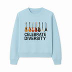 Celebrate Diversity Guitar Wall Art Colorful Acoustic & Electric Guitar Display for Music Lovers - Sweatshirt 1758338714306.jpg