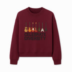 Celebrate Diversity Guitar Wall Art Colorful Acoustic & Electric Guitar Display for Music Lovers - Sweatshirt 1758338714708.jpg