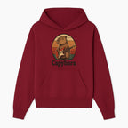 Capybara Playing Guitar Retro Art Print Cute Animal Music Lover Decor for Home or Office - Hoodie 1758338726246.jpg