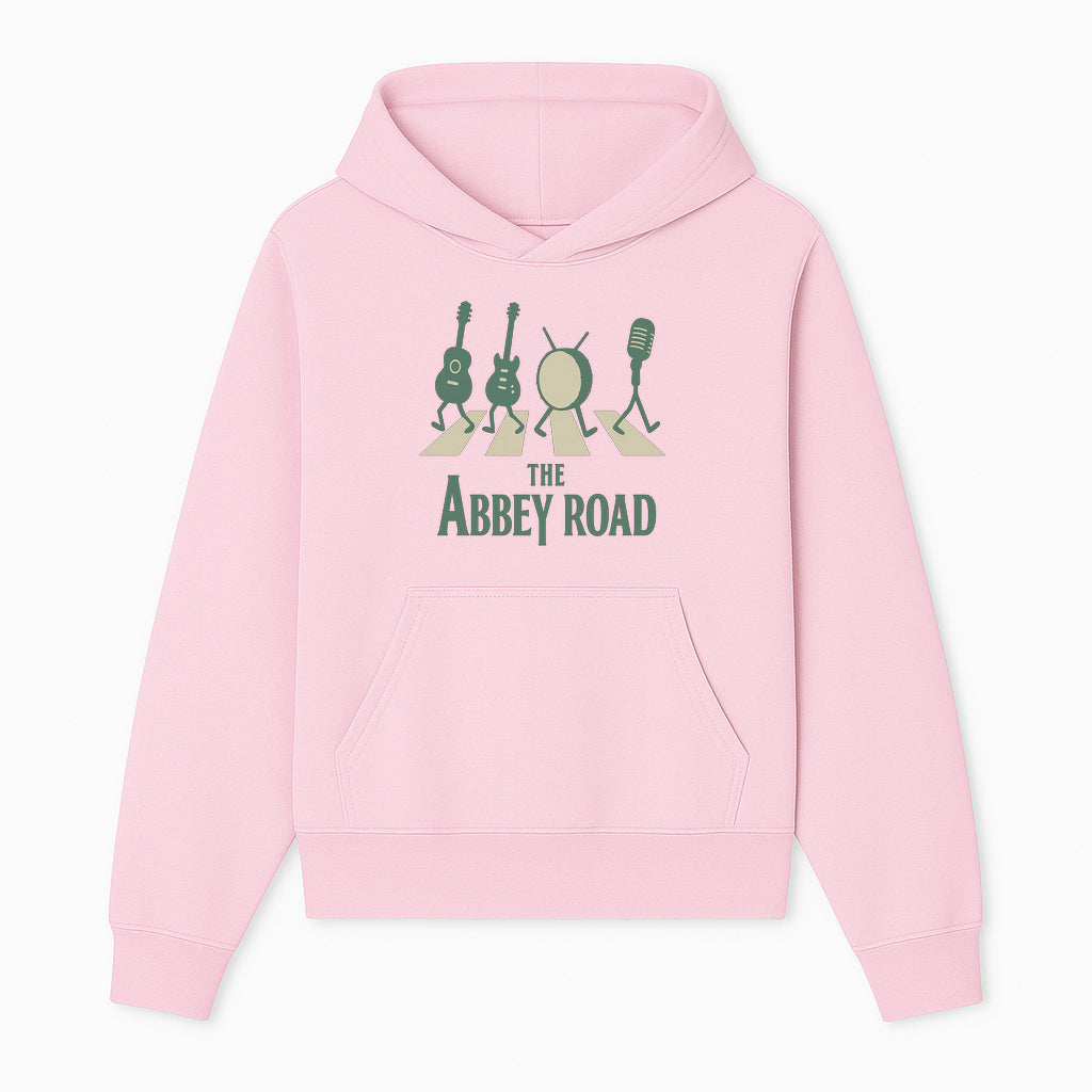 Abbey Road Music Art Print - Iconic Guitar, Drum, & Microphone Design - Perfect for Music Lovers & Retro Decor - Hoodie 1758338733508.jpg