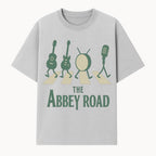 Abbey Road Music Art Print - Iconic Guitar, Drum, & Microphone Design - Perfect for Music Lovers & Retro Decor - T-shirt 1758338735820.jpg