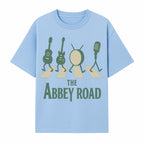 Abbey Road Music Art Print - Iconic Guitar, Drum, & Microphone Design - Perfect for Music Lovers & Retro Decor - T-shirt 1758338736606.jpg
