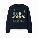 Abbey Road Music Art Print - Iconic Guitar, Drum, & Microphone Design - Perfect for Music Lovers & Retro Decor - Sweatshirt 1758338740168.jpg
