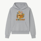 Booktrovert Floral Design with Open Books and Smiley Flowers - Perfect for Book Lovers and Introverts Gifts - Hoodie 1758341626707.jpg