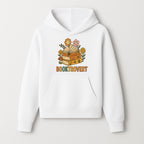 Booktrovert Floral Design with Open Books and Smiley Flowers - Perfect for Book Lovers and Introverts Gifts - Hoodie 1758341626875.jpg