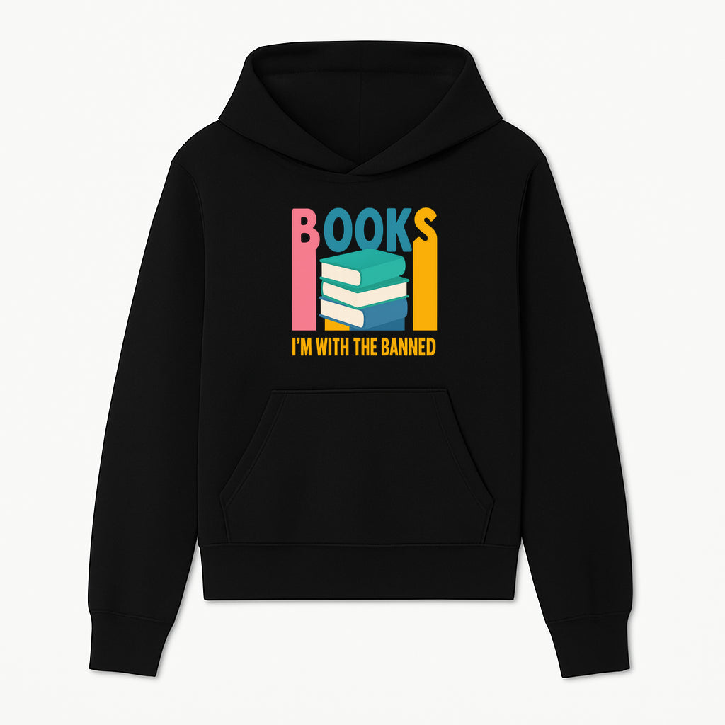 Books I'm With The Banned T-Shirt | Support Free Speech | Literature Advocacy Tee - Hoodie 1758341637621.jpg