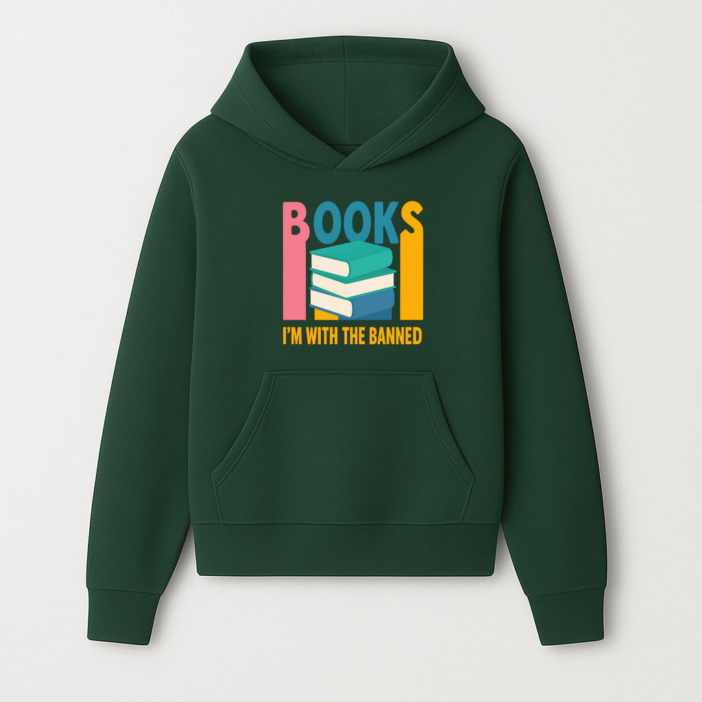 Books I'm With The Banned T-Shirt | Support Free Speech | Literature Advocacy Tee - Hoodie 1758341637945.jpg