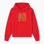 All the Cool Kids Are Reading - Book Lovers Wall Art Print with Coffee and Books Illustration - Hoodie 1758341638080.jpg