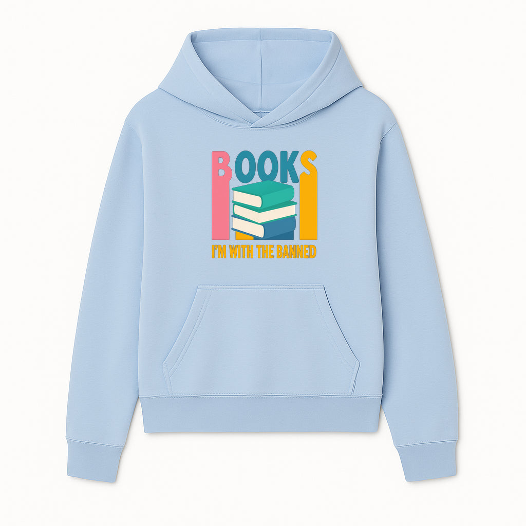 Books I'm With The Banned T-Shirt | Support Free Speech | Literature Advocacy Tee - Hoodie 1758341638344.jpg