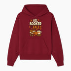 All Booked for Fall T-shirt Cozy Autumn Design with Books, Pumpkin, Coffee, and Leaves Perfect for Book Lovers - Hoodie 1758341638849.jpg