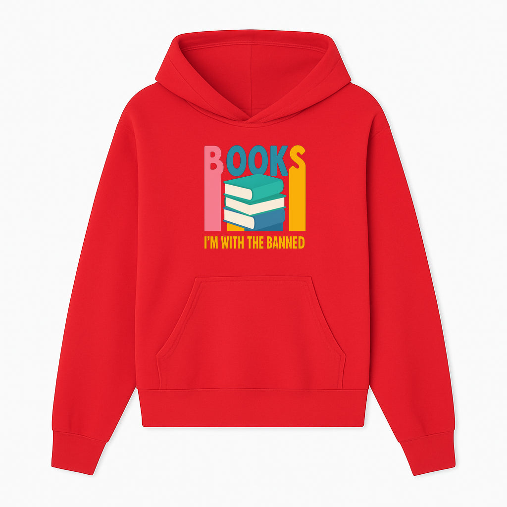 Books I'm With The Banned T-Shirt | Support Free Speech | Literature Advocacy Tee - Hoodie 1758341638968.jpg