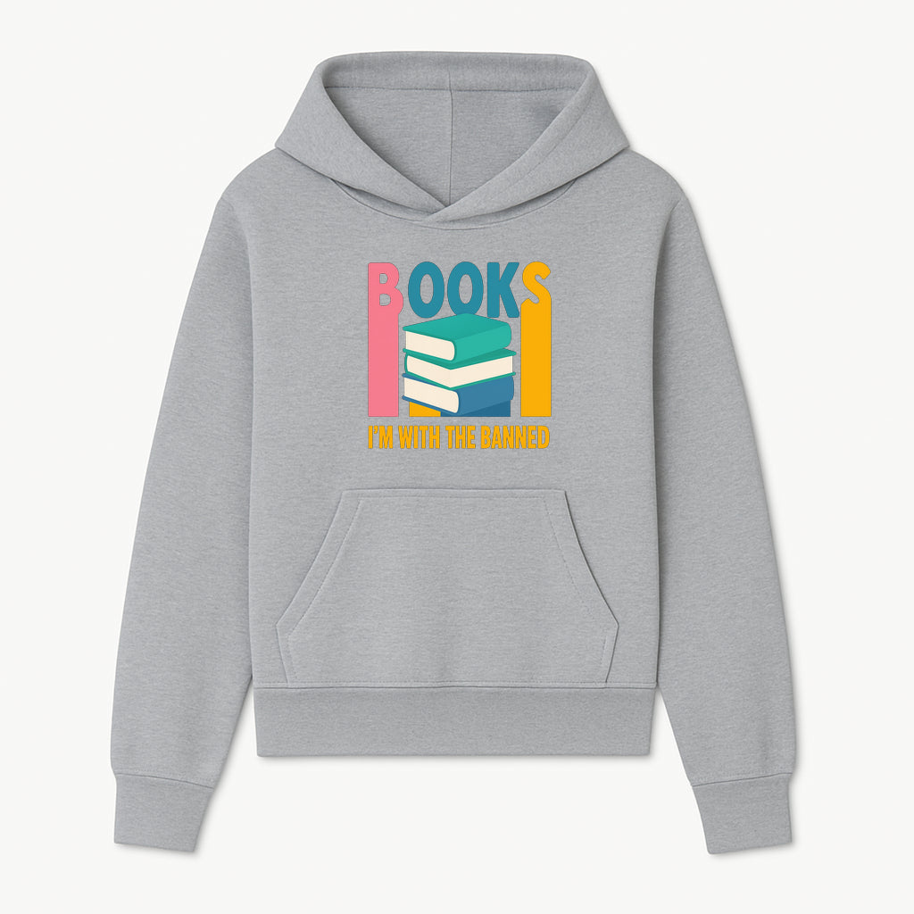 Books I'm With The Banned T-Shirt | Support Free Speech | Literature Advocacy Tee - Hoodie 1758341639098.jpg