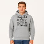 Book Club Art Print with Coffee, Croissant, and Reading Themes - Perfect for Coffee Lovers and Book Enthusiasts - Hoodie 1758341640139.jpg