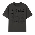 Book Club Art Print with Coffee, Croissant, and Reading Themes - Perfect for Coffee Lovers and Book Enthusiasts - T-shirt 1758341640768.jpg
