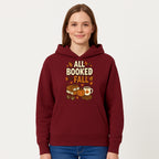 All Booked for Fall T-shirt Cozy Autumn Design with Books, Pumpkin, Coffee, and Leaves Perfect for Book Lovers - Hoodie 1758341640789.jpg