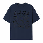 Book Club Art Print with Coffee, Croissant, and Reading Themes - Perfect for Coffee Lovers and Book Enthusiasts - T-shirt 1758341641600.jpg