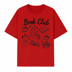 Book Club Art Print with Coffee, Croissant, and Reading Themes - Perfect for Coffee Lovers and Book Enthusiasts - T-shirt 1758341641727.jpg