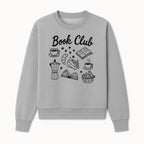 Book Club Art Print with Coffee, Croissant, and Reading Themes - Perfect for Coffee Lovers and Book Enthusiasts - Sweatshirt 1758341643471.jpg