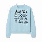 Book Club Art Print with Coffee, Croissant, and Reading Themes - Perfect for Coffee Lovers and Book Enthusiasts - Sweatshirt 1758341644230.jpg