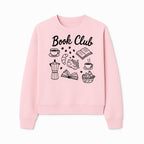 Book Club Art Print with Coffee, Croissant, and Reading Themes - Perfect for Coffee Lovers and Book Enthusiasts - Sweatshirt 1758341644370.jpg