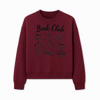 Book Club Art Print with Coffee, Croissant, and Reading Themes - Perfect for Coffee Lovers and Book Enthusiasts - Sweatshirt 1758341644510.jpg