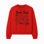 Book Club Art Print with Coffee, Croissant, and Reading Themes - Perfect for Coffee Lovers and Book Enthusiasts - Sweatshirt 1758341644784.jpg