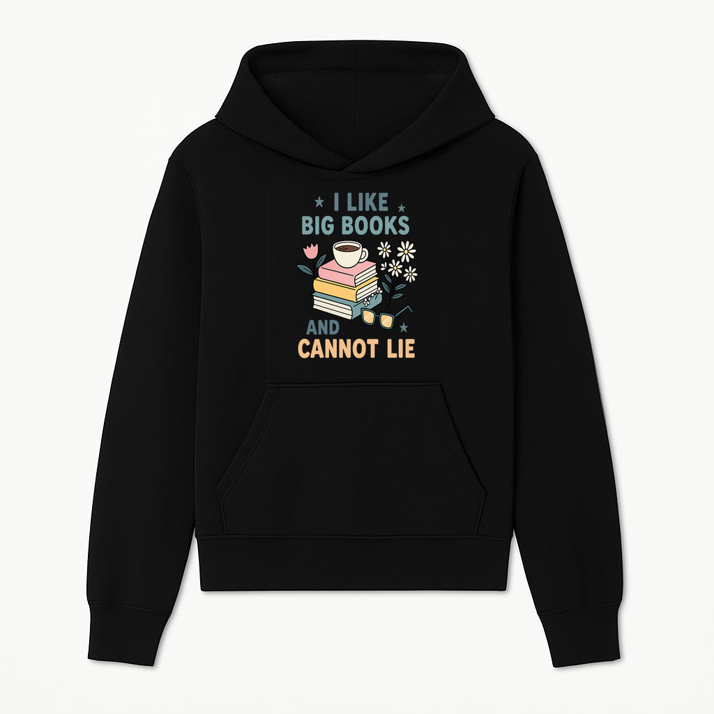 Big Books and Coffee Graphic Tee - Perfect Gift for Book Lovers & Readers, Cute Floral Design, Literary Humor Shirt - Hoodie 1758341656555.jpg