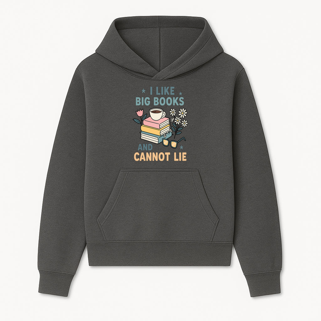 Big Books and Coffee Graphic Tee - Perfect Gift for Book Lovers & Readers, Cute Floral Design, Literary Humor Shirt - Hoodie 1758341656706.jpg