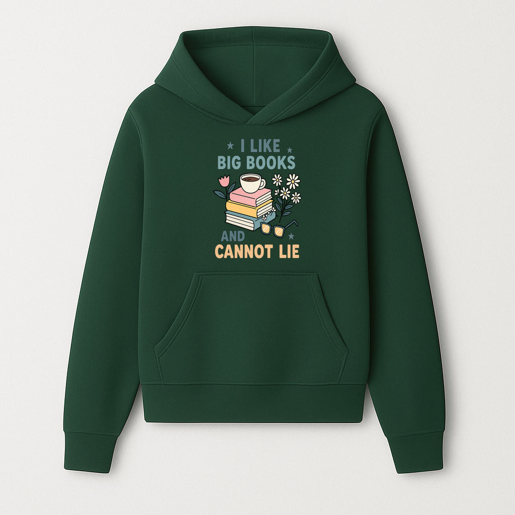 Big Books and Coffee Graphic Tee - Perfect Gift for Book Lovers & Readers, Cute Floral Design, Literary Humor Shirt - Hoodie 1758341656846.jpg