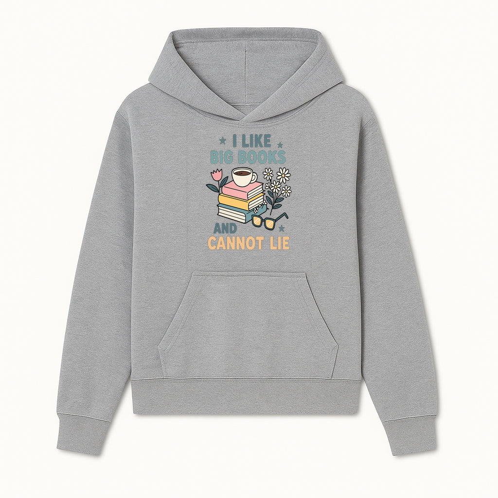 Big Books and Coffee Graphic Tee - Perfect Gift for Book Lovers & Readers, Cute Floral Design, Literary Humor Shirt - Hoodie 1758341656998.jpg