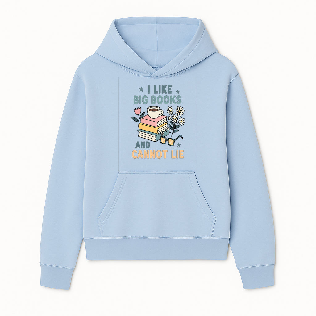 Big Books and Coffee Graphic Tee - Perfect Gift for Book Lovers & Readers, Cute Floral Design, Literary Humor Shirt - Hoodie 1758341657142.jpg