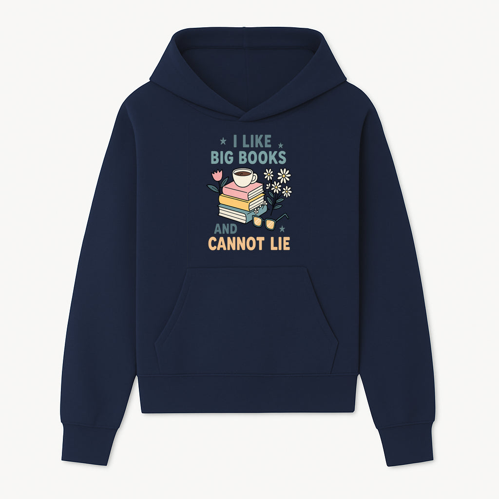 Big Books and Coffee Graphic Tee - Perfect Gift for Book Lovers & Readers, Cute Floral Design, Literary Humor Shirt - Hoodie 1758341657566.jpg