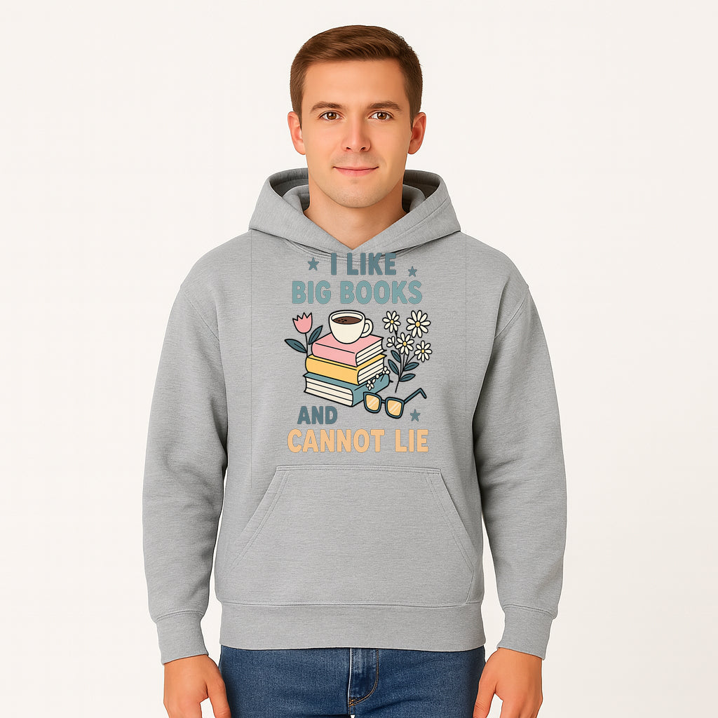 Big Books and Coffee Graphic Tee - Perfect Gift for Book Lovers & Readers, Cute Floral Design, Literary Humor Shirt - Hoodie 1758341659169.jpg