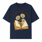 Bloom with Grace Floral Book Art Print - Inspirational Decor for Home, Office, and Gift Giving - T-shirt 1758341660168.jpg