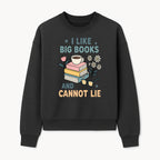 Big Books and Coffee Graphic Tee - Perfect Gift for Book Lovers & Readers, Cute Floral Design, Literary Humor Shirt - Sweatshirt 1758341662915.jpg